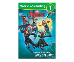 Level 1 World of Reading: These are The Avengers - Squirt's Toys