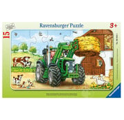 Ravensburger Ravensburger Tractor on the Farm  Tray Puzzle 15pcs