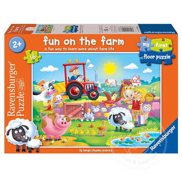 Ravensburger Ravensburger My First Puzzles: Fun on the Farm  - Floor Puzzle 16pcs