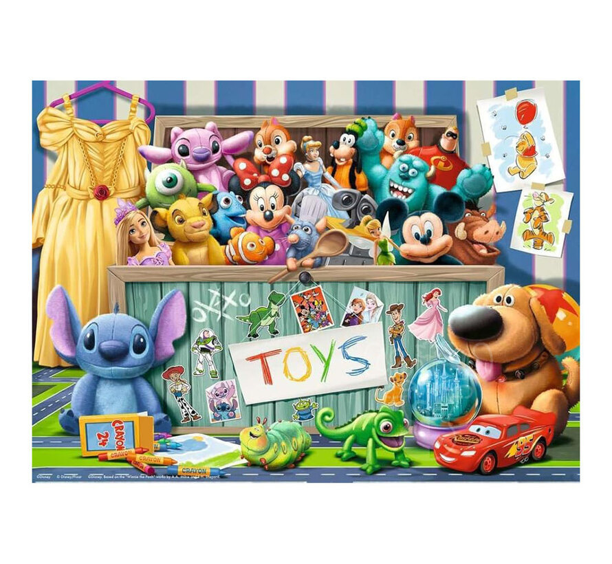 Ravensburger Disney Pixar Multicharacter Puzzle 100pcs XXL