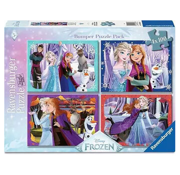 Ravensburger Ravensburger Frozen Bumper Pack Puzzle 4 x 100pcs