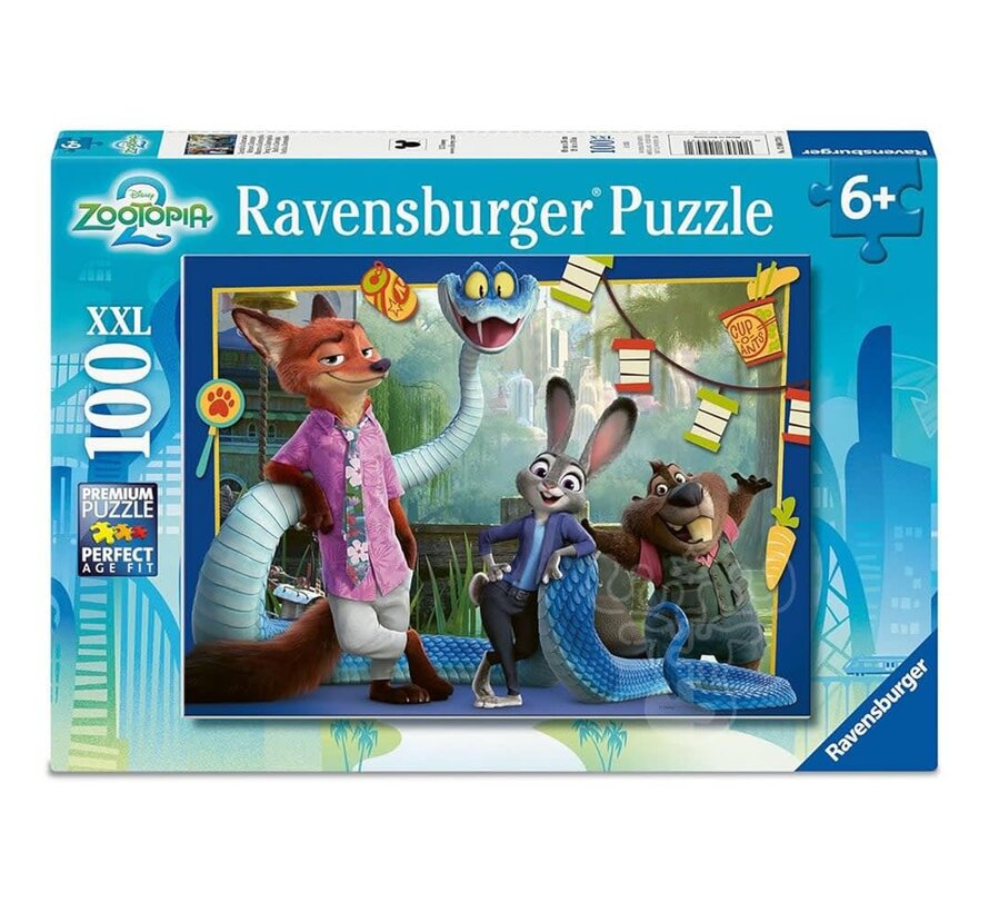 Ravensburger Zootopia 2 Puzzle 100pcs XXL