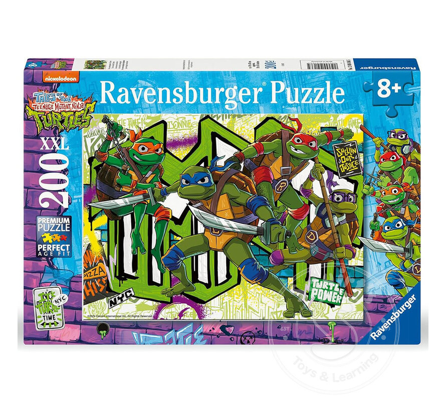 Ravensburger TMNT Puzzle 200pcs XXL