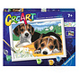 CreArt Paint by Numbers - Jack Russell Puppy