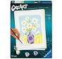 CreArt Paint by Numbers - Daisies