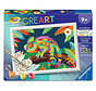 CreArt Paint by Numbers - Colourful Chameleon