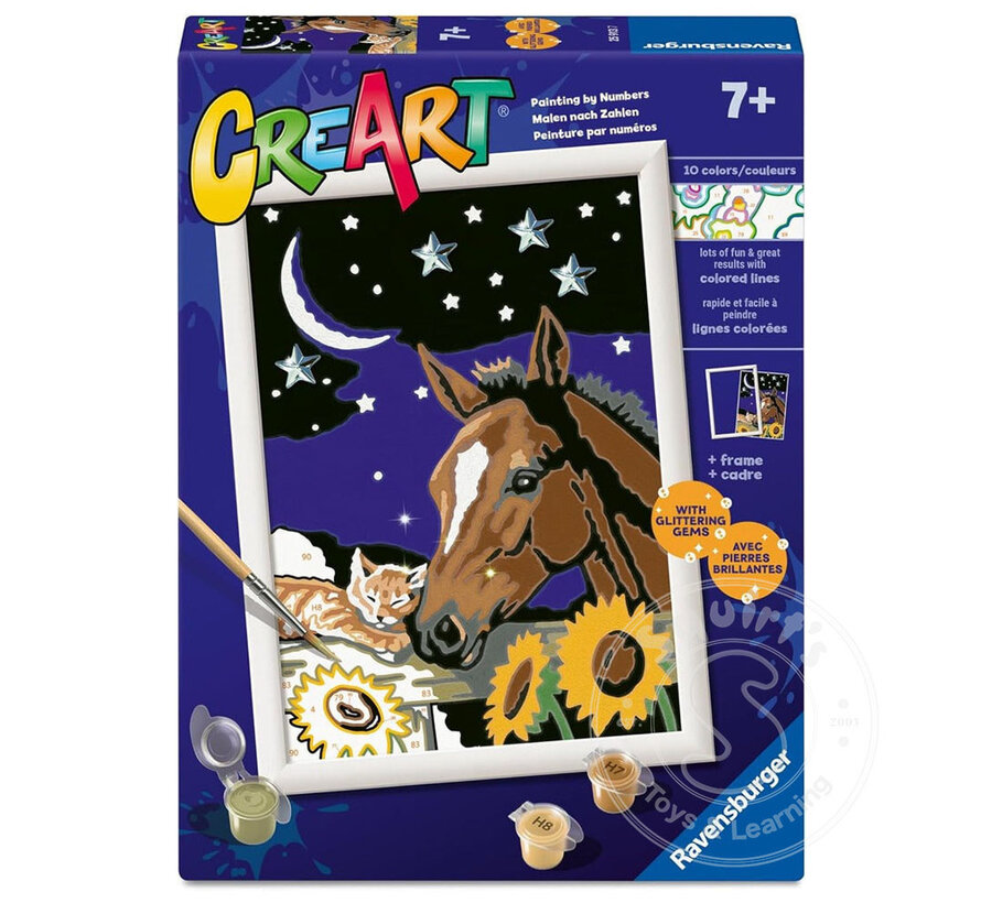 CreArt Paint by Numbers - Friendship