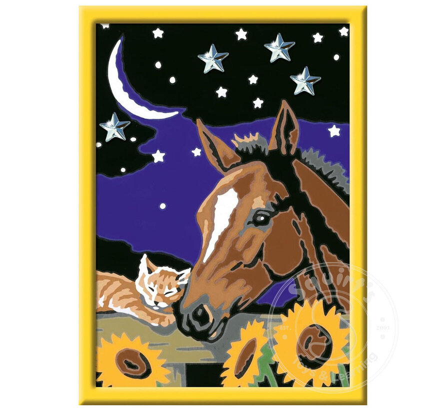 CreArt Paint by Numbers - Friendship