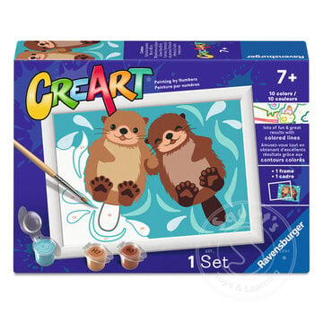 Ravensburger CreArt Paint by Numbers - Otter Love