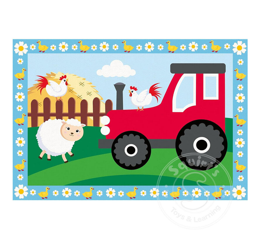 CreArt Junior: Paint by Numbers - Farm