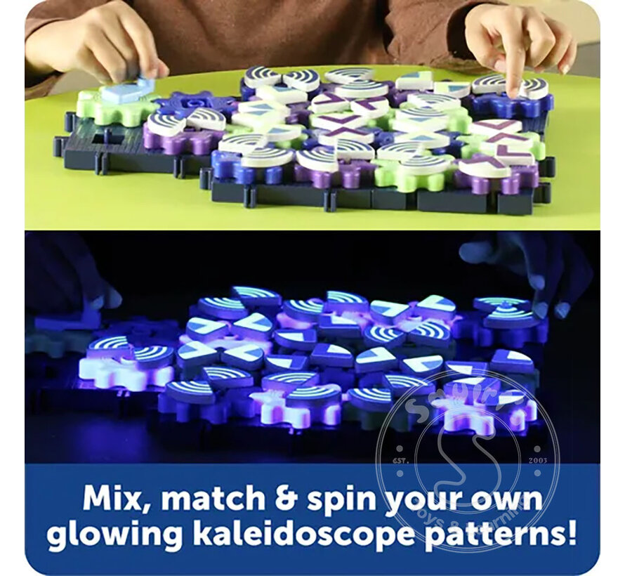 Gears! Gears! Gears! Glowing Pattern Gears