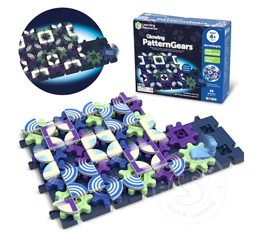 Gears! Gears! Gears! Glowing Pattern Gears