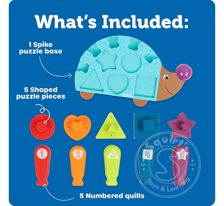 Spike the Fine Motor Hedgehog Puzzle Playmate