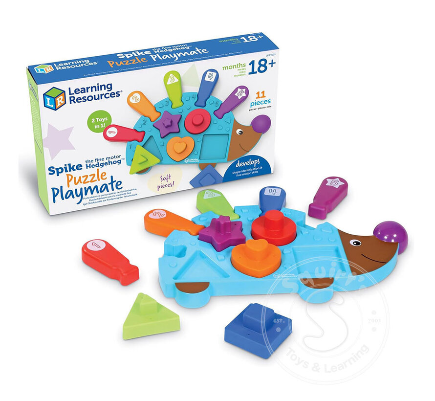 Spike the Fine Motor Hedgehog Puzzle Playmate