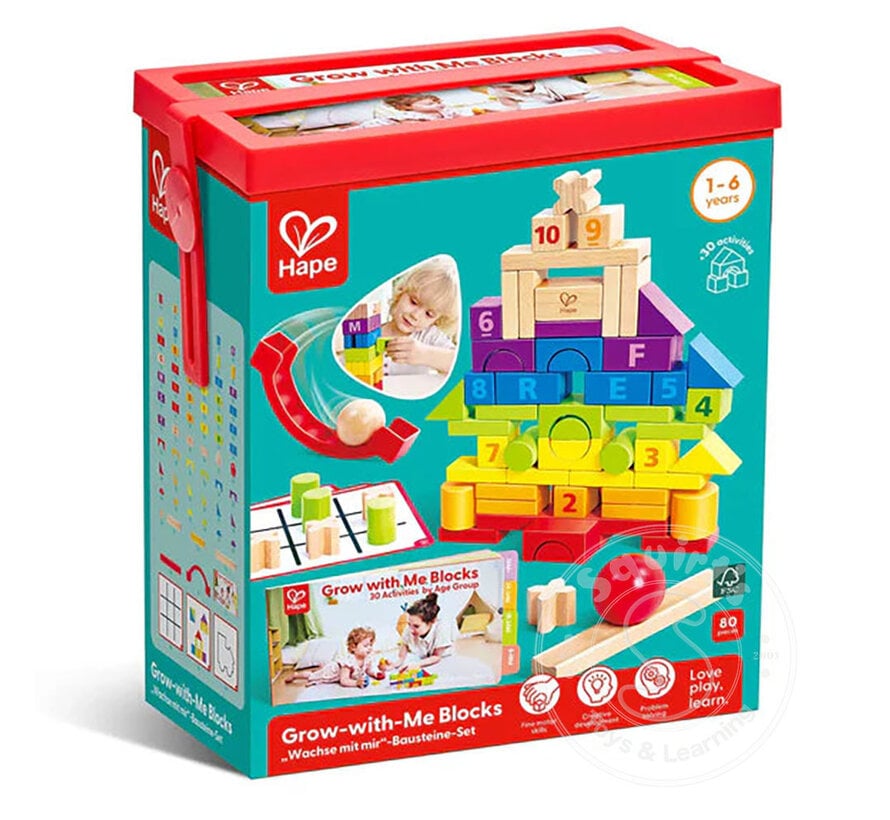 Hape Grow-With-Me Blocks