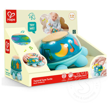 Hape Hape Twist & Tune Turtle