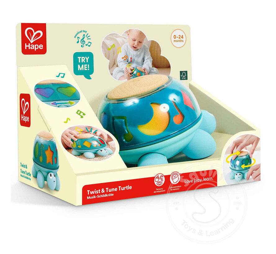 Hape Twist & Tune Turtle