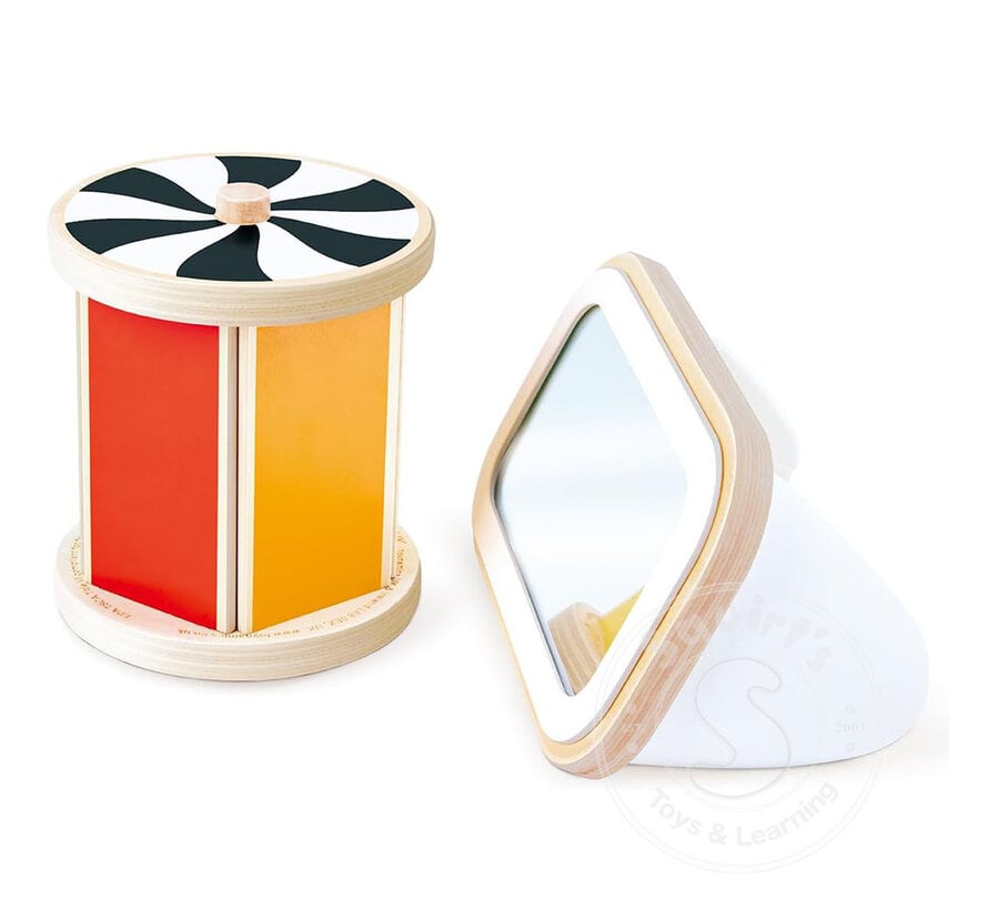 Hape Spinning Drum with Mirror