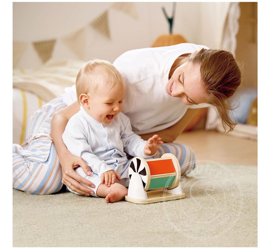 Hape Spinning Drum with Mirror