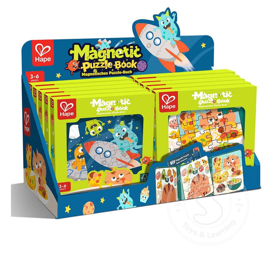 Hape Magnetic Puzzle Book (Assorted)
