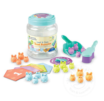 Learning Resources Count & Clean Dust Bunnies Gross Motor Game