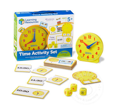 Learning Resources Time To Learn: Telling Time Activity Set