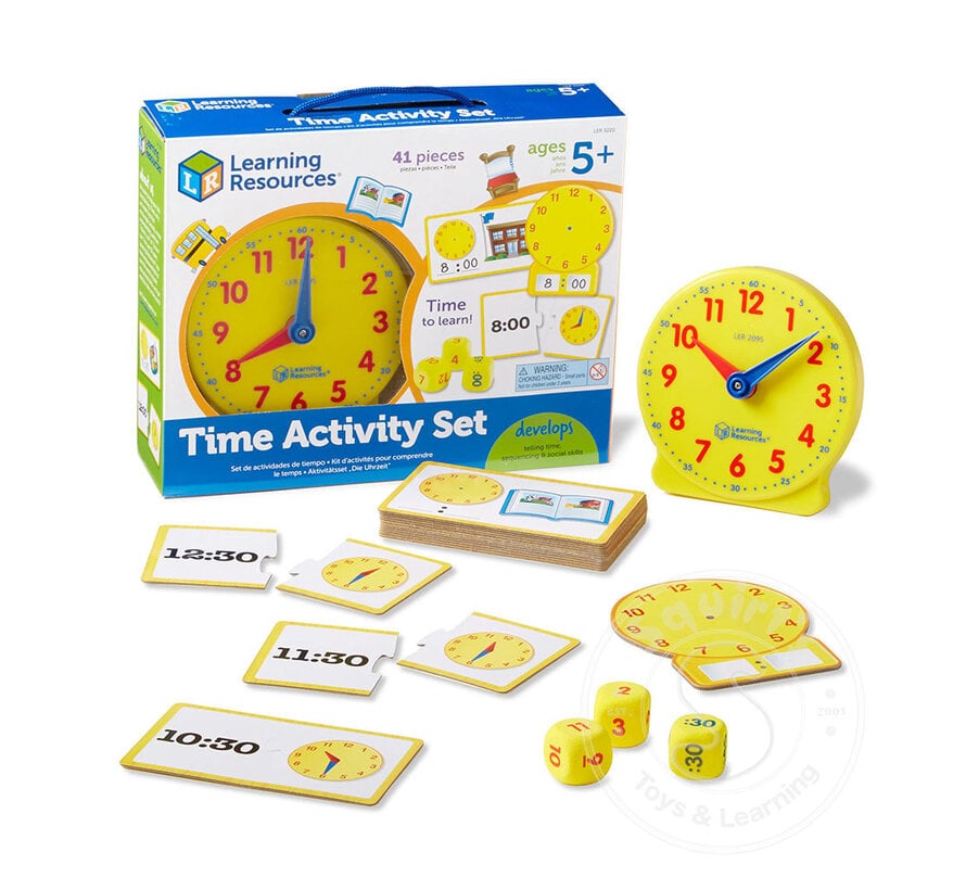 Time To Learn: Telling Time Activity Set