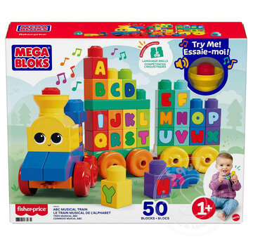 Mega Bloks First Builder ABC Musical Learning Train