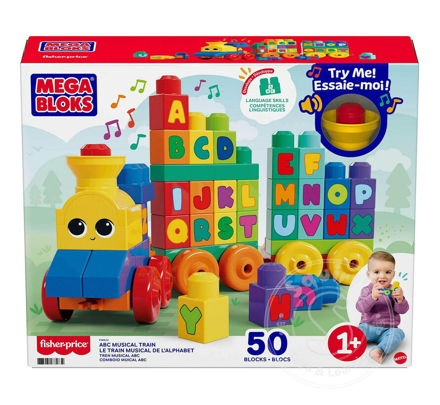 First Builder ABC Musical Learning Train