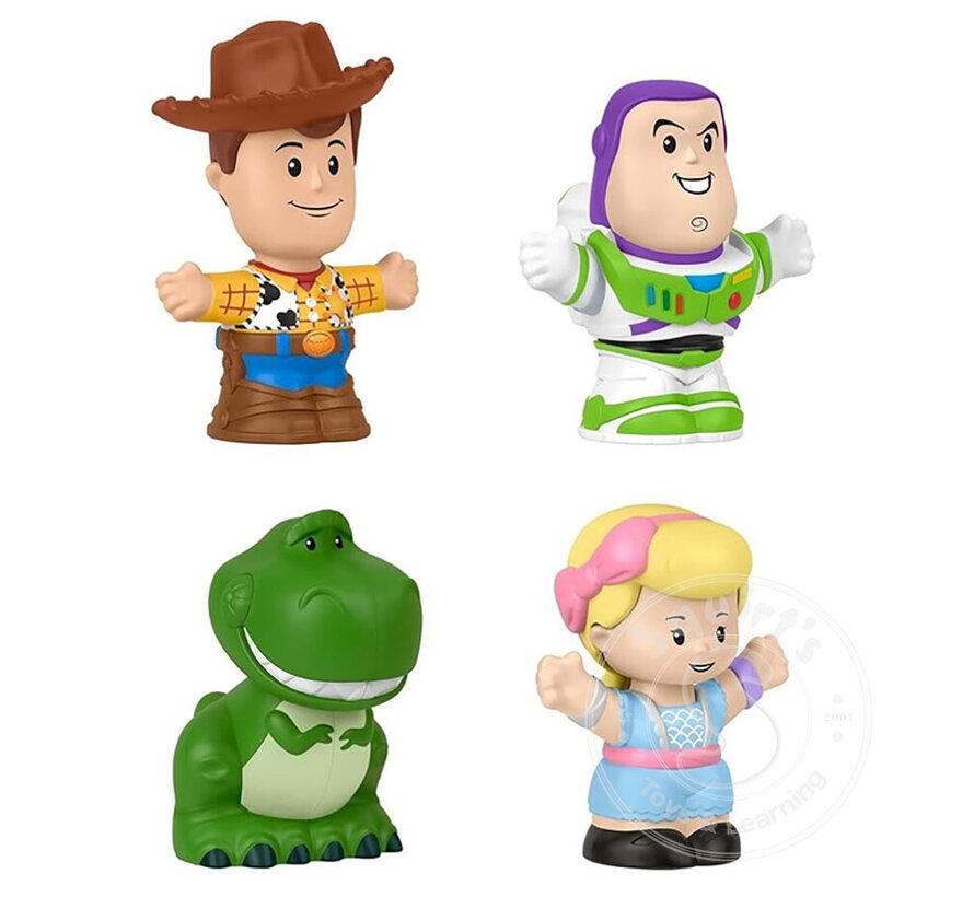 Little People Disney Pixar Toy Story Figures 4-Pack