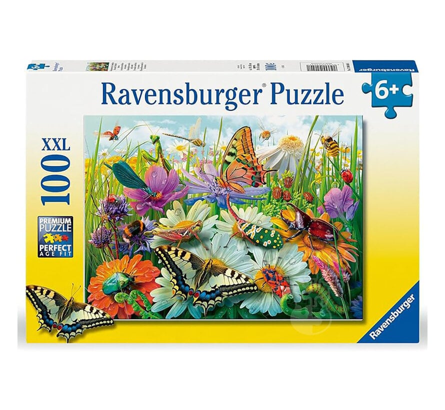 FINAL SALE Rav World of Insects Puzzle 100pcs XXL (Damaged Box)