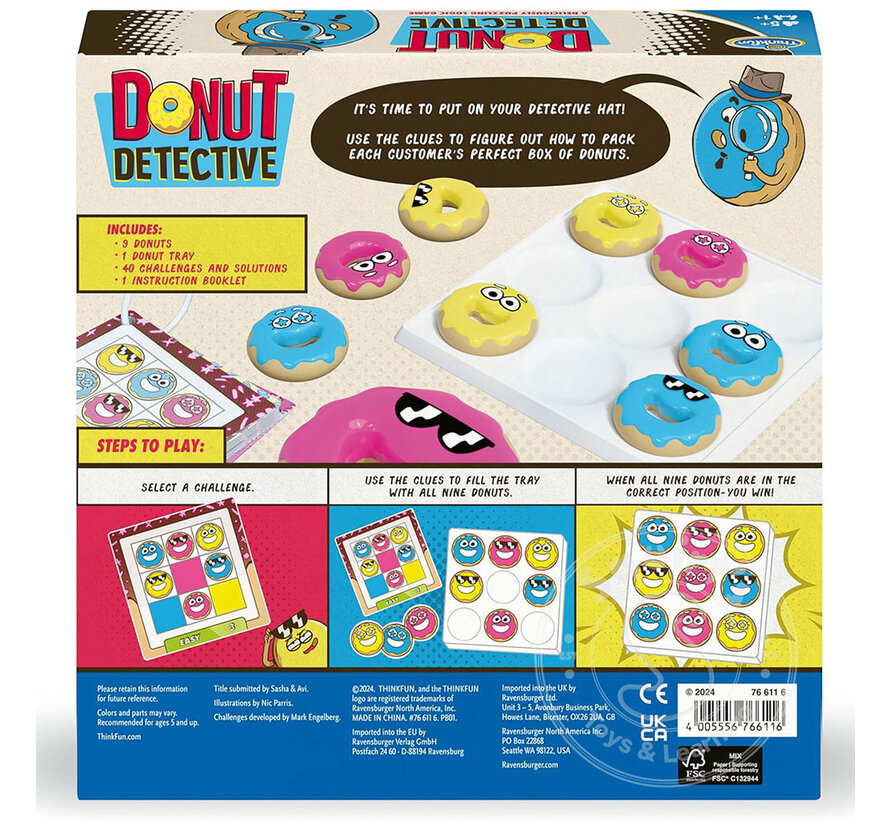 Donut Detective - Jr Logic Game