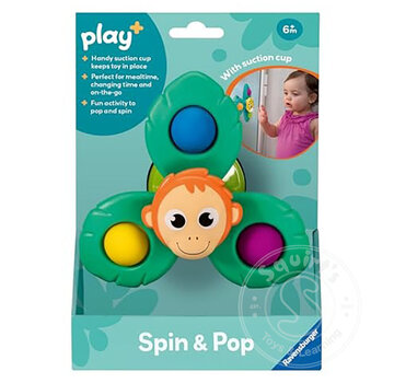 Play+ Spin & Pop: Monkey