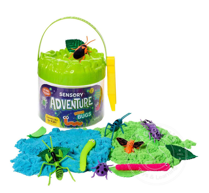 Creativity for Kids Sensory Adventure Neon Bugs