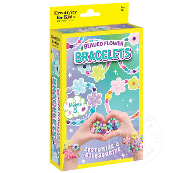 Creativity for Kids Creativity for Kids Mini Kit Beaded Flowers Bracelet