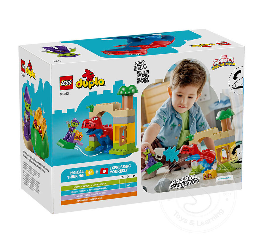 LEGO® DUPLO® Marvel Dinosaur Spidey-Rex vs. Green Goblin