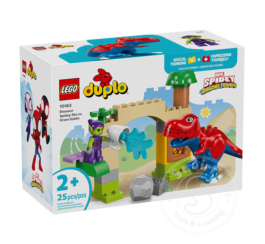 LEGO® DUPLO® Marvel Dinosaur Spidey-Rex vs. Green Goblin