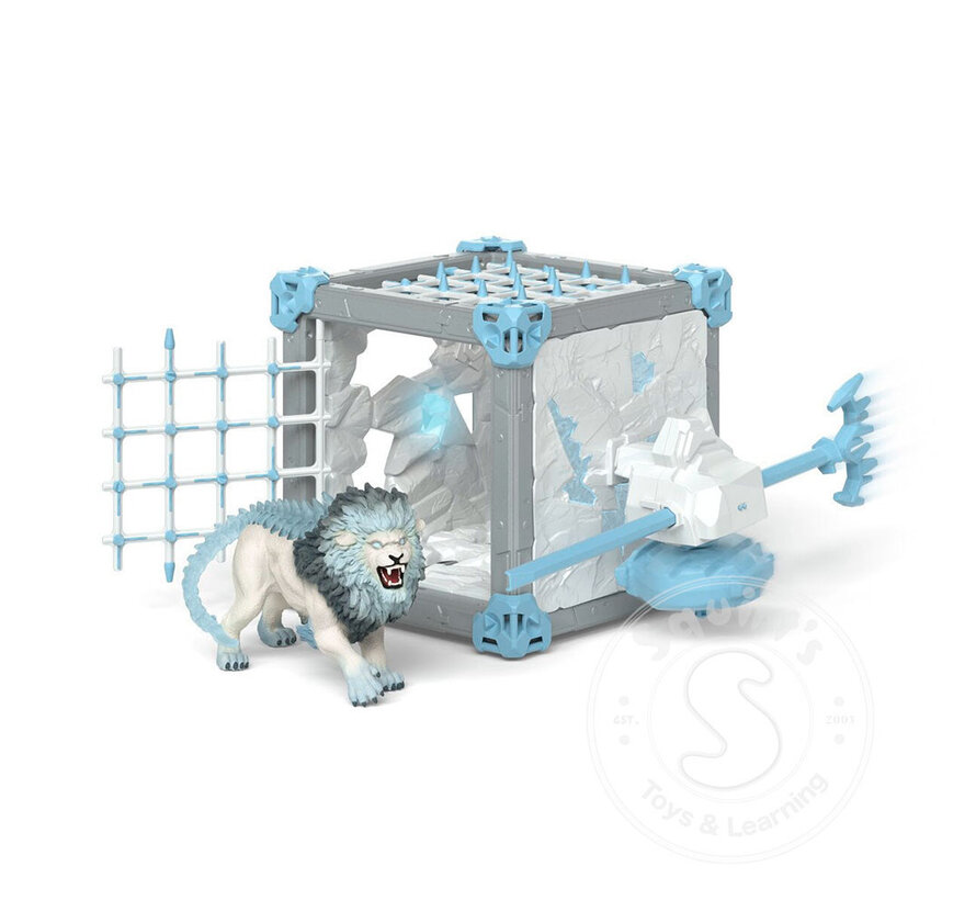 Schleich Battle Cave Ice Lion