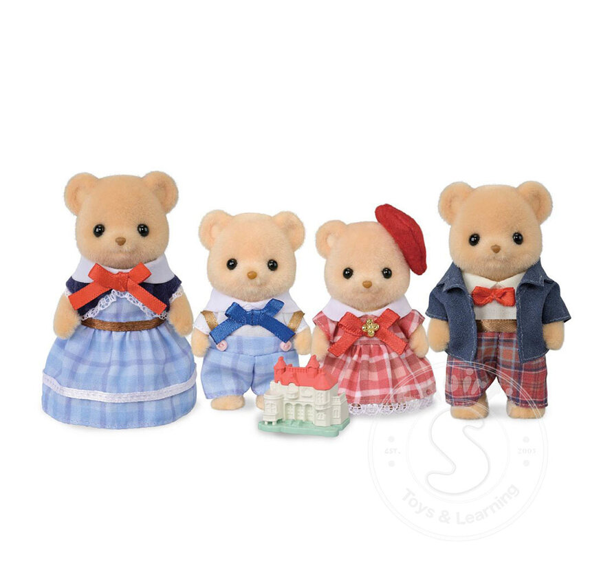 Calico Critters Biscuit Bear Family