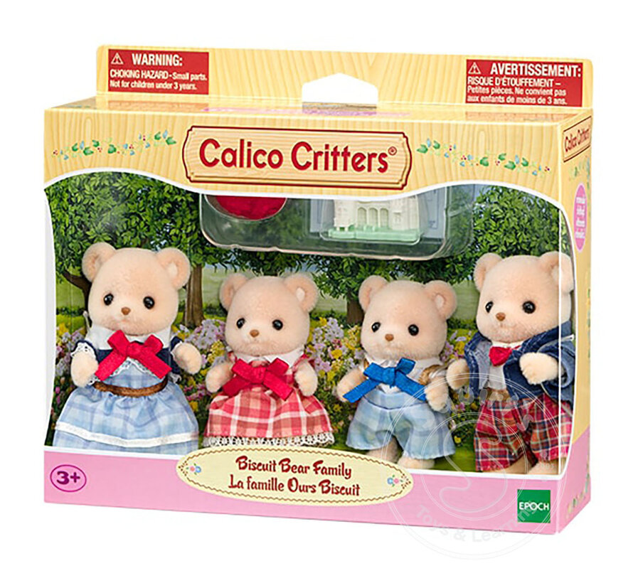 Calico Critters Biscuit Bear Family