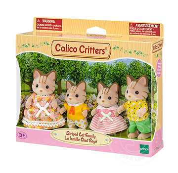 Calico Critters Calico Critters Striped Cat Family