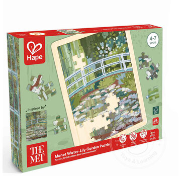 Hape Hape The Met: Monet Water-Lily Garden Puzzle