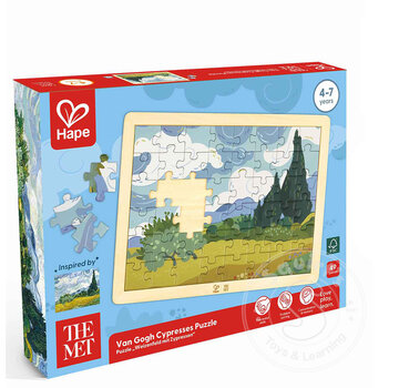 Hape Hape The Met: Wheat Field with Cypresses Puzzle