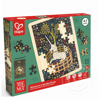 Hape Hape - The Met: Unicorn in a Garden Puzzle
