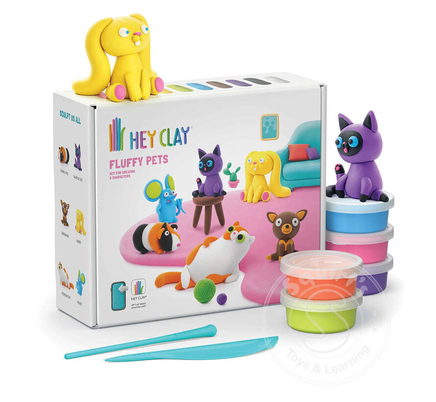 Hey Clay - Fluffy Pets (15 cans)