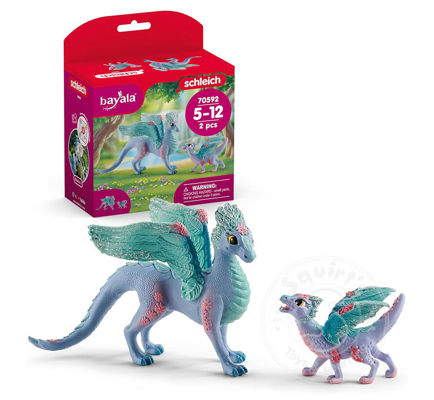 Schleich Bayala Flower Dragon and Baby