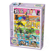 Cobble Hill Puzzles Cobble Hill Doodlecat Days Puzzle 100pcs