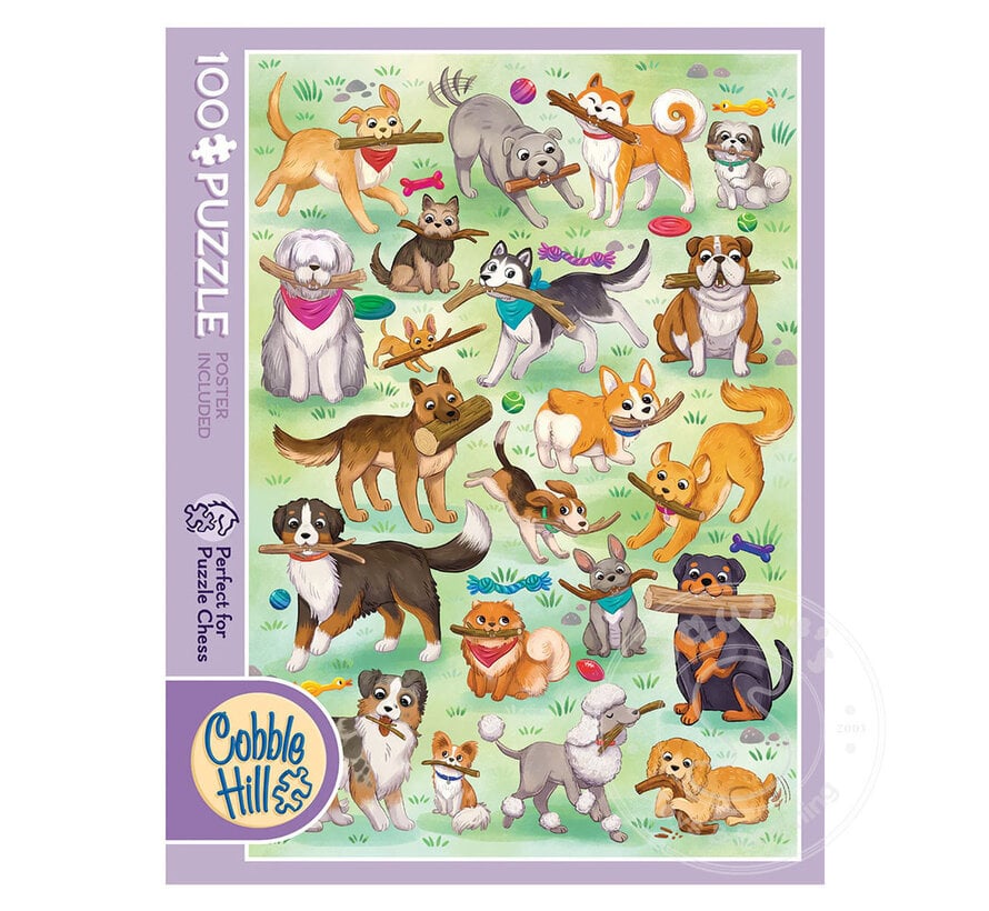 Cobble Hill Fetch Puzzle 100pcs