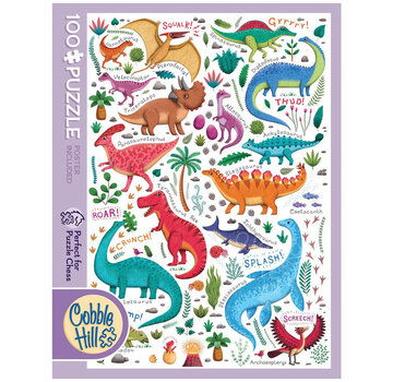 Cobble Hill Puzzles Cobble Hill Rawr! Puzzle 100pcs