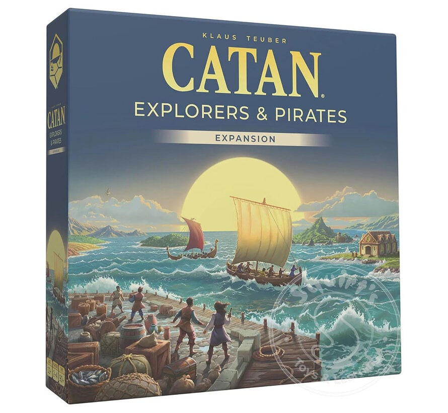 Catan Expansion Explorers & Pirates - 6th Edition
